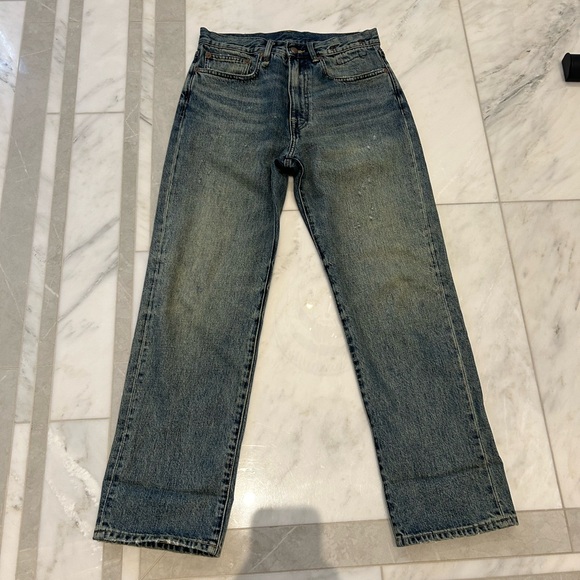 R13 X-Boyfriend BF Jeans in Clinton Blue size 23 - Picture 6 of 11